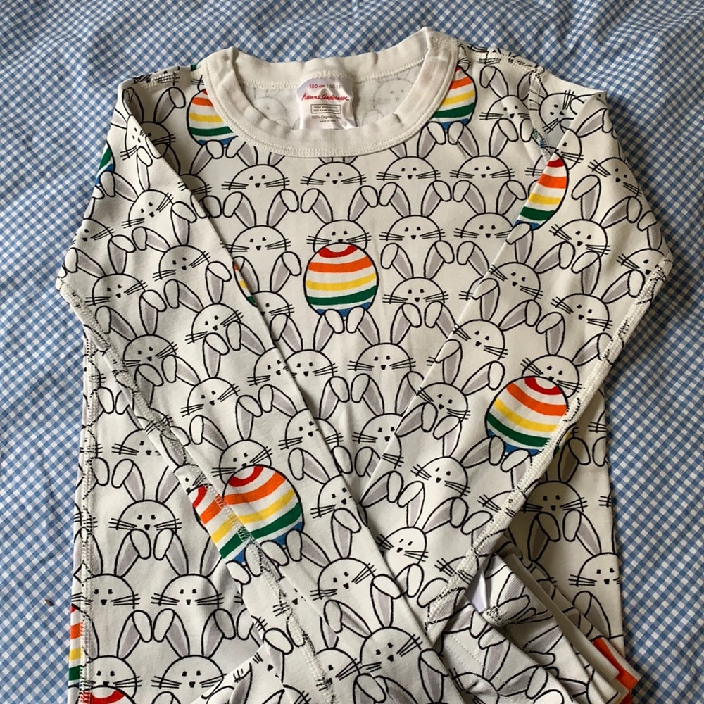 Hanna Andersson Easter Bunny pyjamas